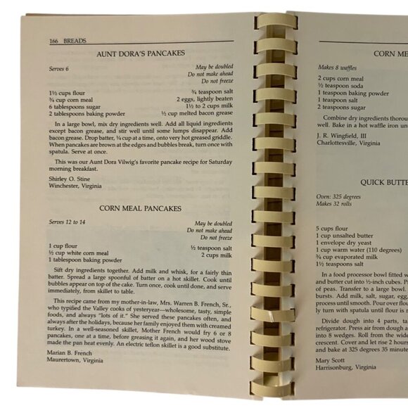 The Belle Grove Plantation Cookbook Featuring Shenandoah Valley Recipes 1986 - Picture 9 of 13